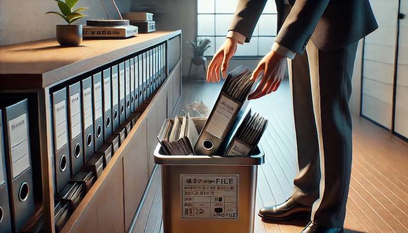 キングファイルは何ごみに捨てる？