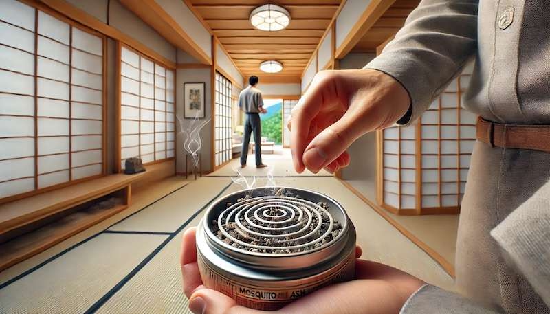 蚊取り線香の灰を安全に活用するポイント