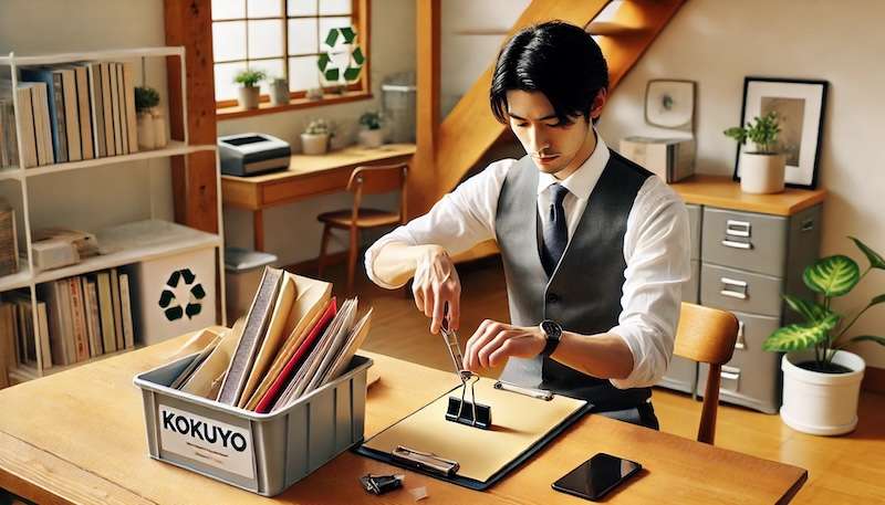 コクヨバインダーの捨て方と分別のポイント