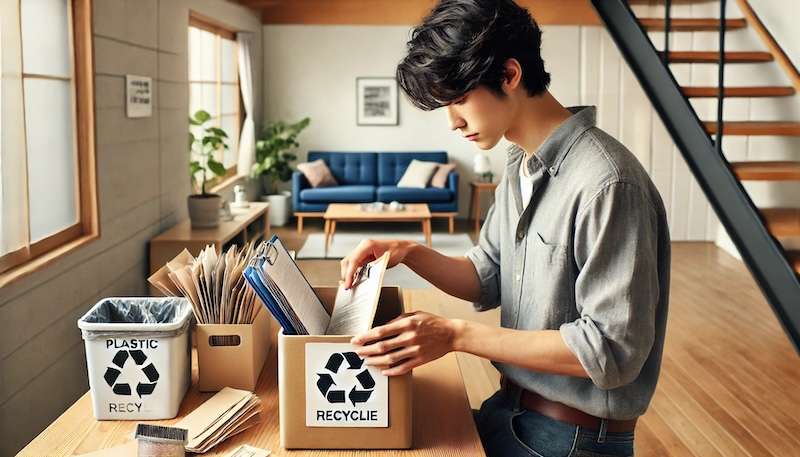 プラスチックバインダーの捨て方と注意点