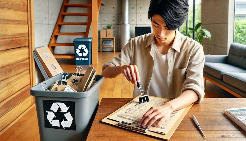 木製バインダーの捨て方と適切な処分方法