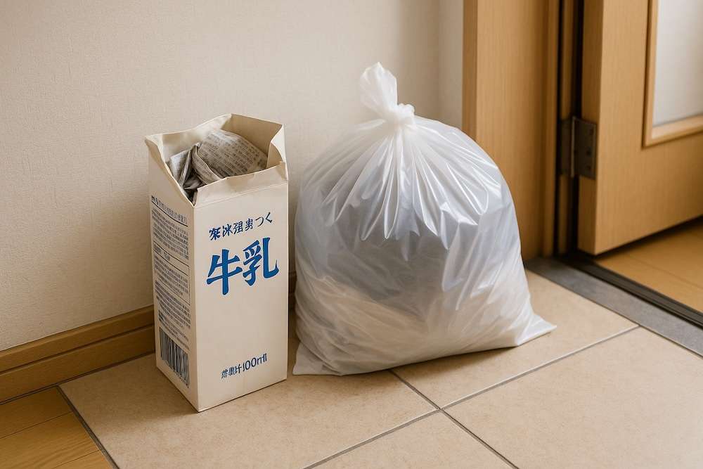 油は燃えるゴミ?