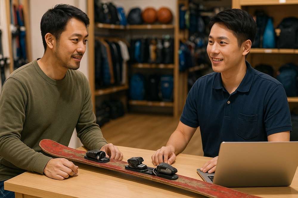 古いスキー板でも買取可能な業者について