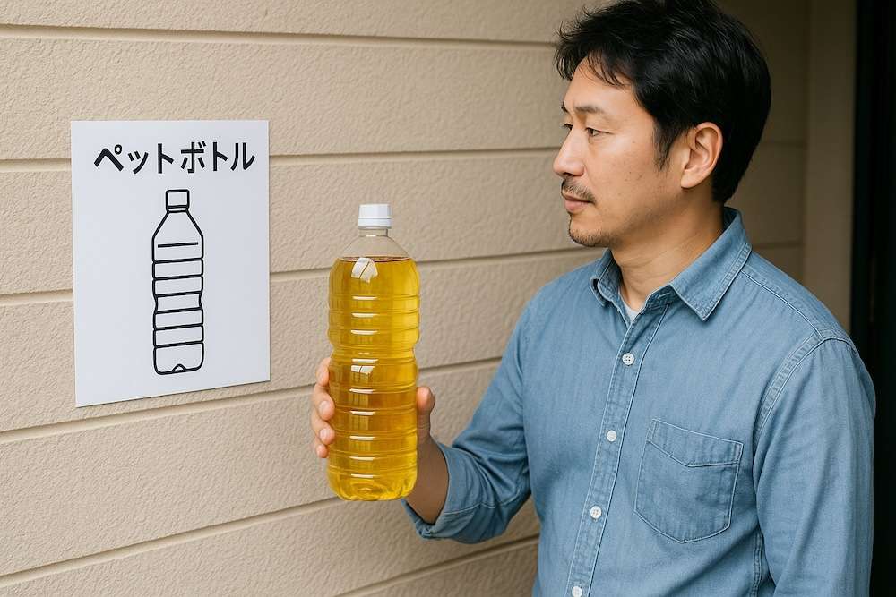 ペットボトルで回収に出す場合