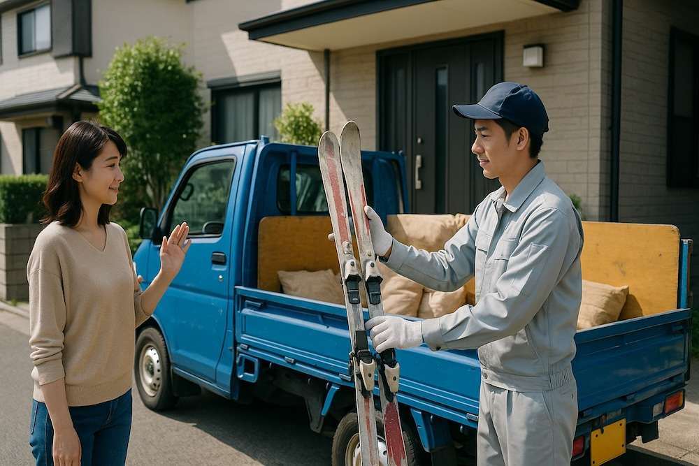 不用品回収業者に依頼して処分する