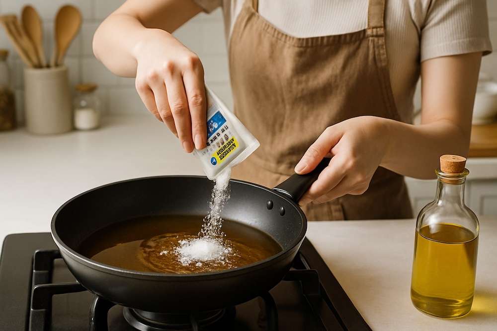 凝固剤で簡単に固めて捨てる