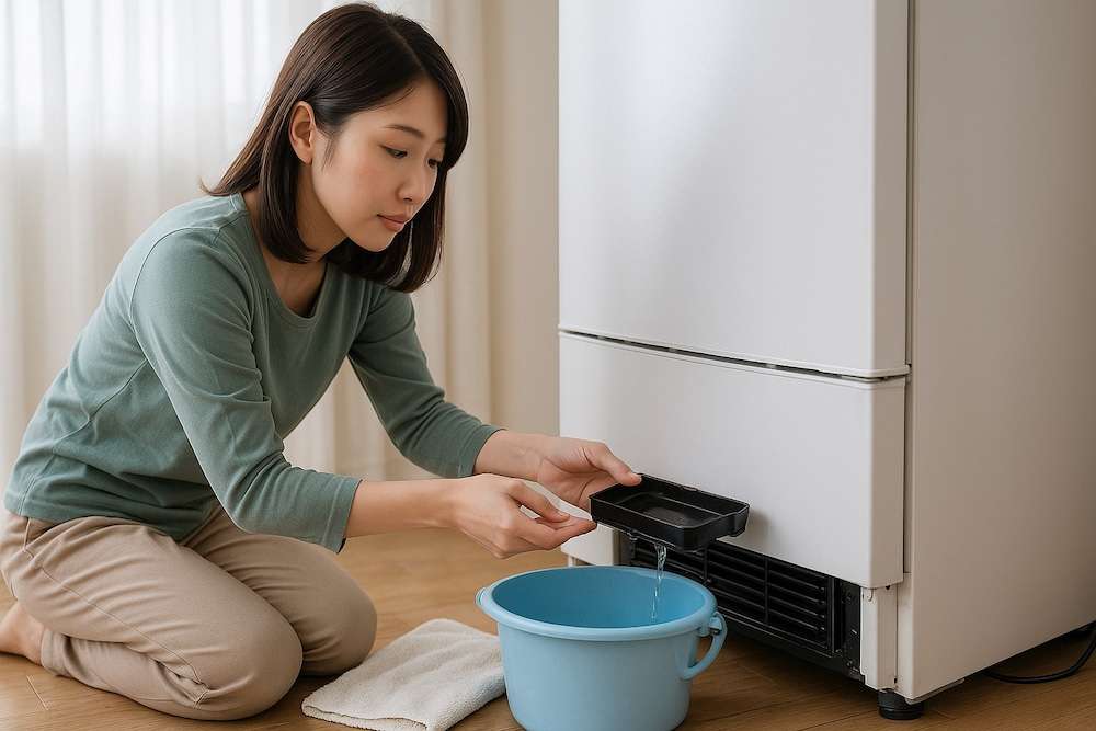 処分前に必須!冷蔵庫の水抜きの手順