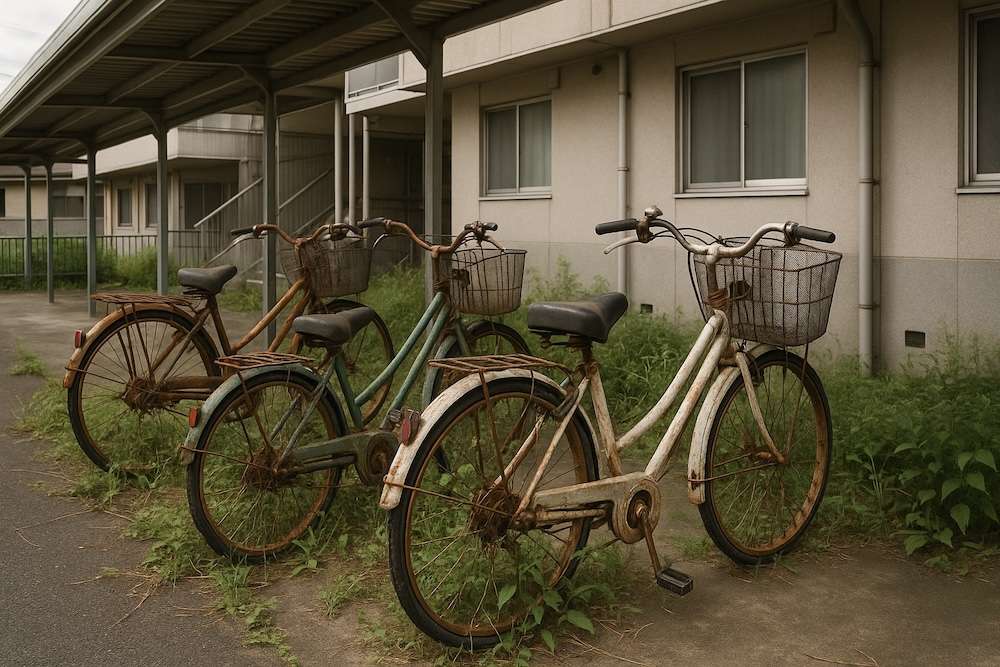 自転車は放置せず適切に捨てる