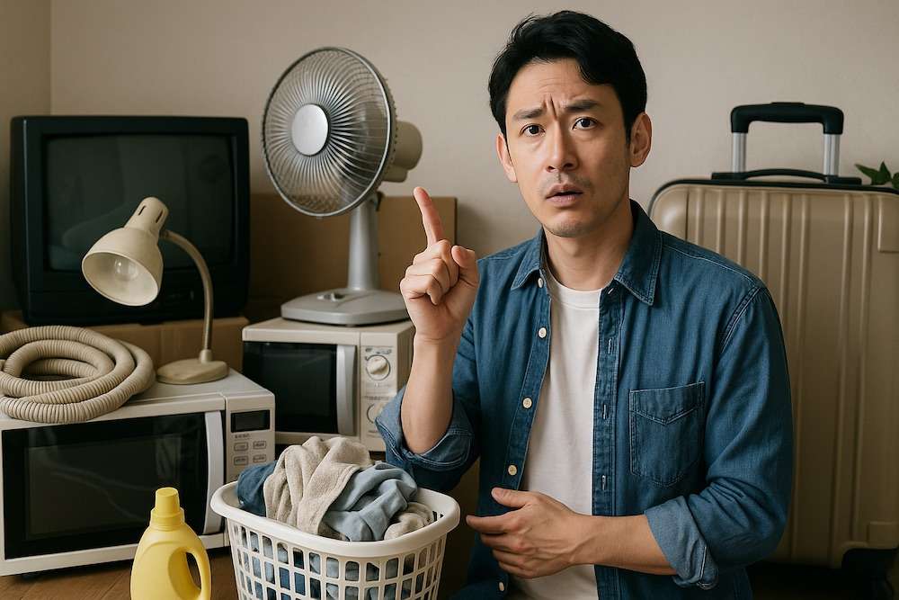 扇風機などを捨てる処分に困っている