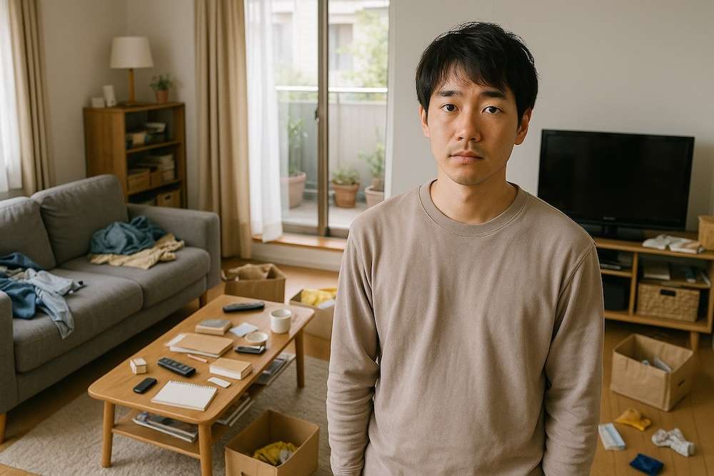 片付けを手伝ってくれる人を探す